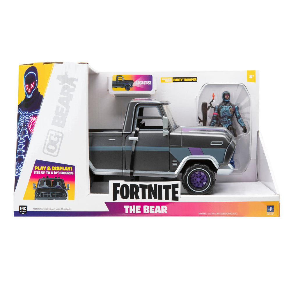 Fortnite The Bear Vehicle and Party Trooper
