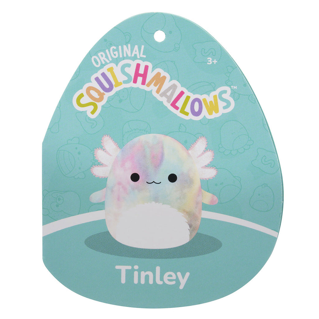 11-Inch Tinley the Rainbow Tie-Dye Axolotl