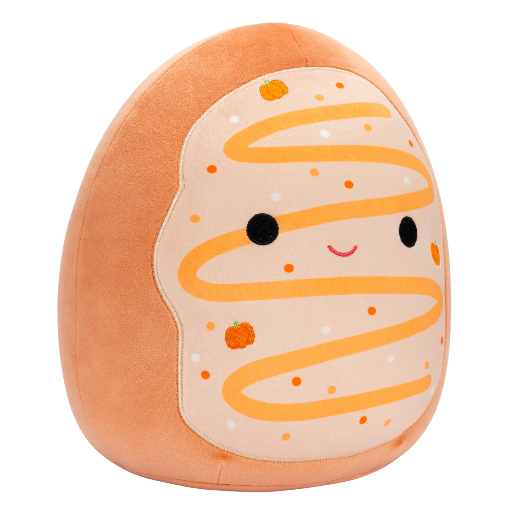 11-Inch Tadd the Frosted Pumpkin Donut with Orange Drizzle