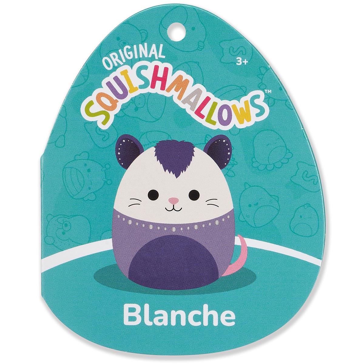 12-Inch Blanche the Cream and Purple Possum