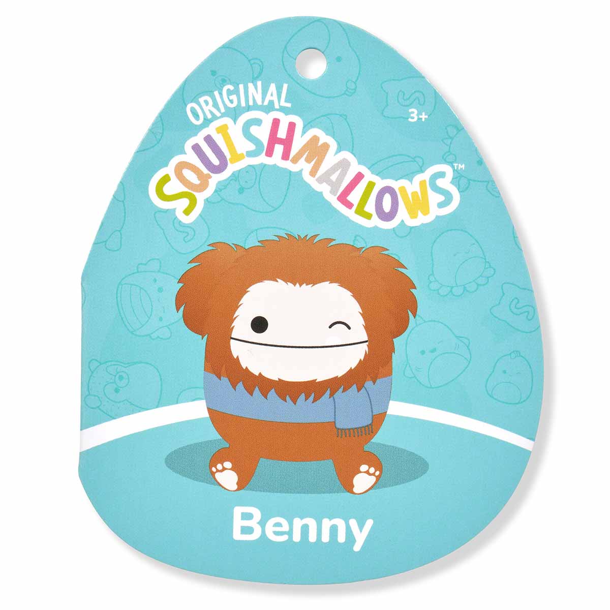 12-Inch Benny the Bigfoot With Scarf